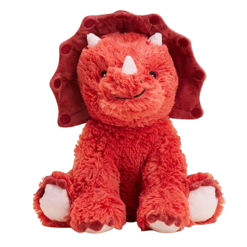 Red Triceratops Dinosaur Warmies