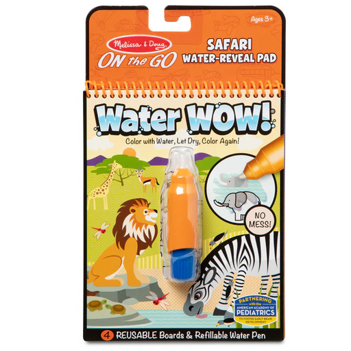 Melissa & Doug On the Go Water Wow! Water-Reveal Pad - Safari
