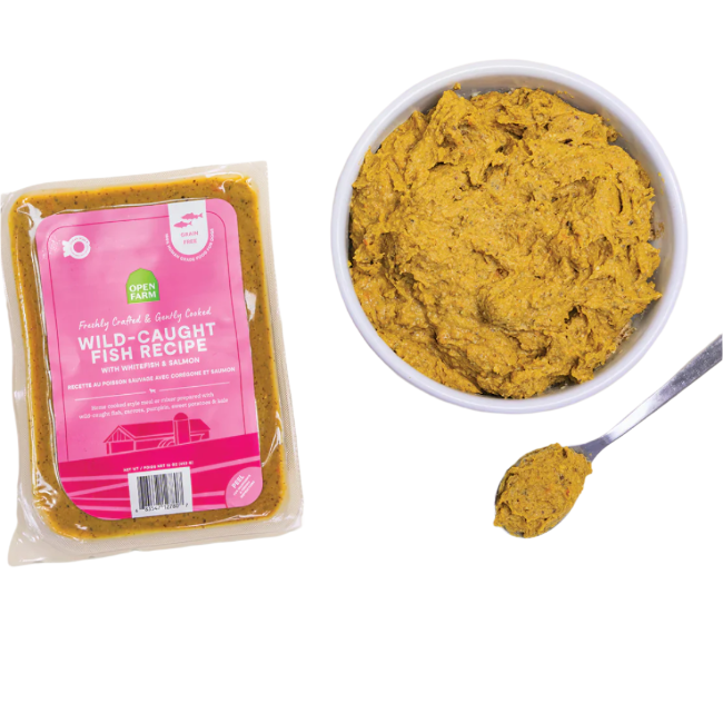 Open Farm Wild-Caught Fish Freshly Crafted Dog Food 16oz