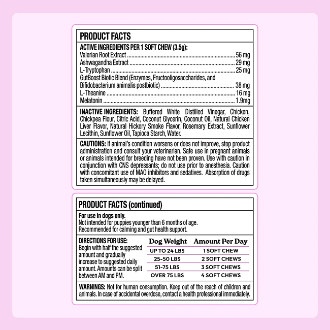 Welljoy Calming+ Dog Supplement 11.1 oz 90 count