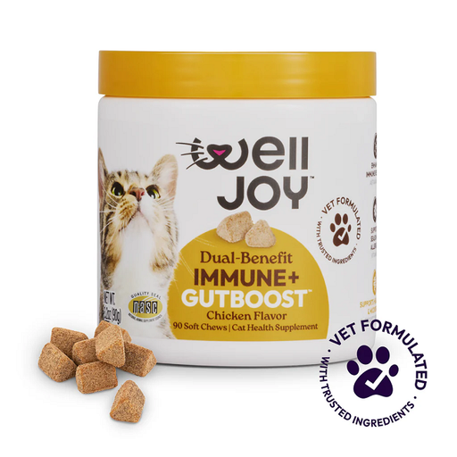 Welljoy Immune+ Cat Supplement 3.2 oz 90 count