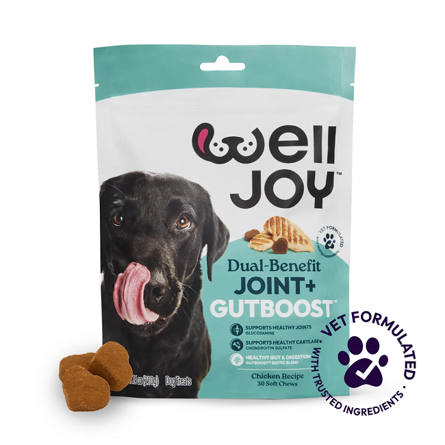 Welljoy Joint+ Dog Treats 7.4 oz 30 Soft Chews