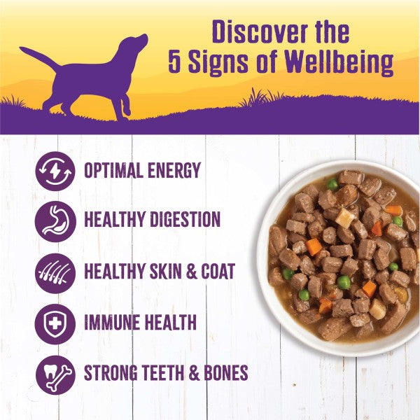 Wellness Grain Free Chicken Stew with Peas & Carrots Canned Dog Food