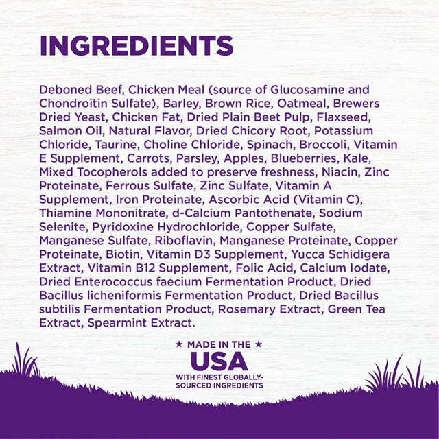 Wellness Complete Health Natural Beef & Barley Recipe Adult Dry Dog Food