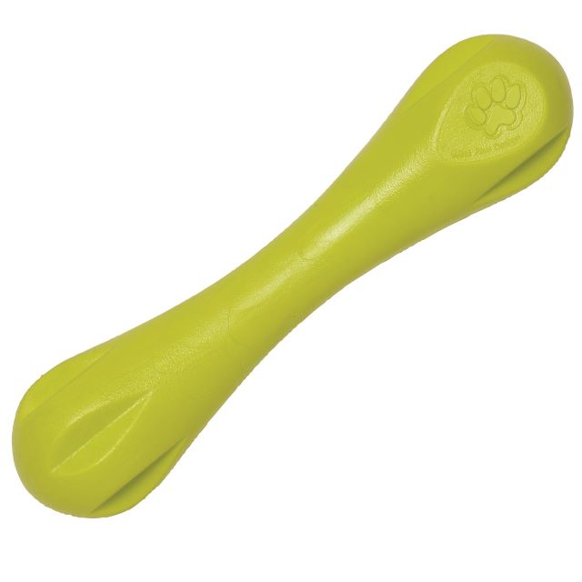 West Paw Zogoflex Hurley Dog Bone, Large Granny Smith