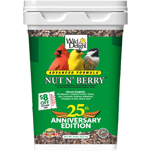 Wild Delight Nut N’ Berry 20-Lbs. 25th Anniversary Pail