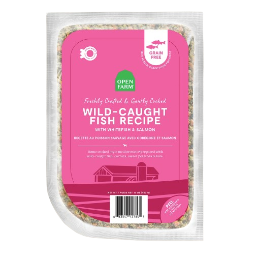 Open Farm Wild-Caught Fish Freshly Crafted Dog Food 16oz