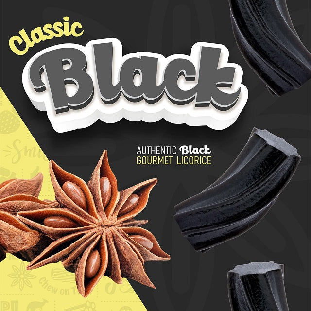 black licorice chewing tobacco Jack Gum Wiley Wallaby Classic Black Licorice