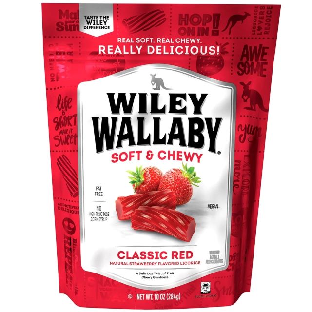 Wiley Wallaby Original Red Licorice 10 oz.