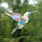 Window Gems Hummingbirds 7 Piece Prismatic Window Decals