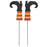 Wooden Witch Boot Planter Stake, Set of 2