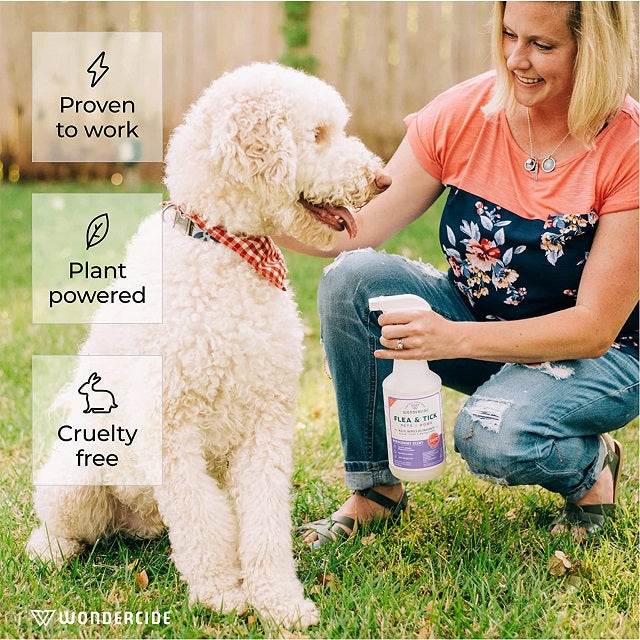 Wondercide Flea & Tick Spray for Dogs, Cats & Home | Rosemary 16 oz.