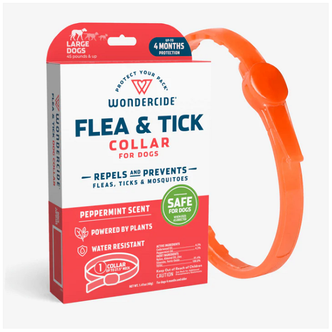 Wondercide Flea & Tick Collar for Dogs with Natural Essential Oils