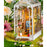 DIY Miniature House Book Nook Kit: Garden House