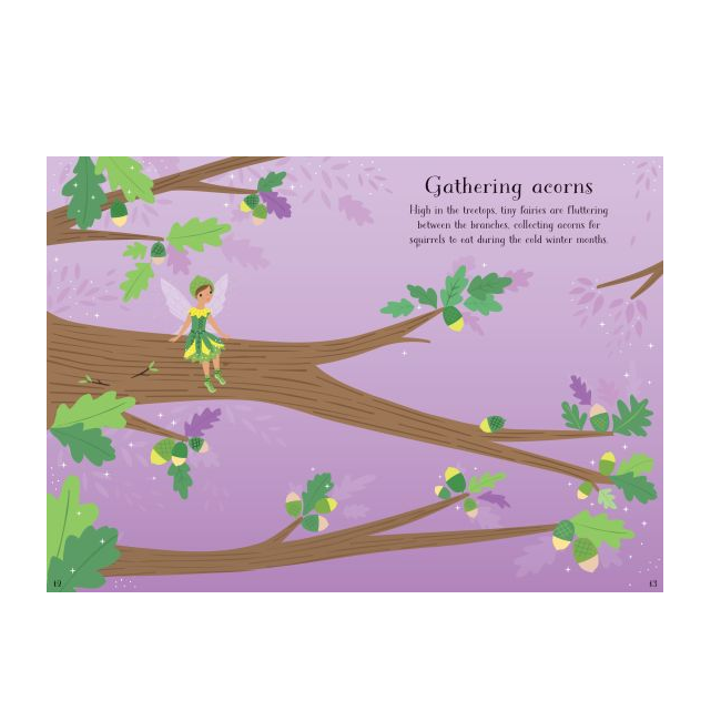 Little Sticker Dolly Dressing Woodland Fairy Sticker Book, Usborne