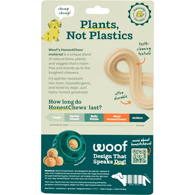Woof HonestChew Infinity Bone Dog Toy