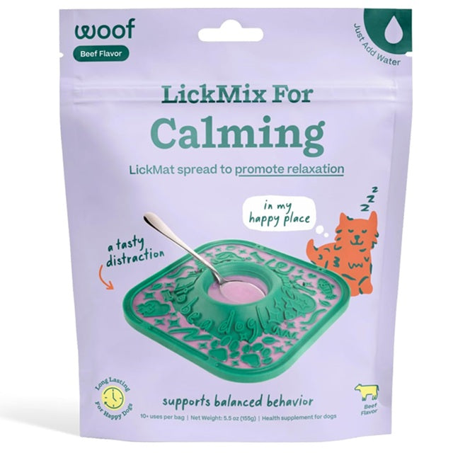 LickMat LickMix Calming Support Beef Flavor DIY Lickable Mat Spread 5.5-oz