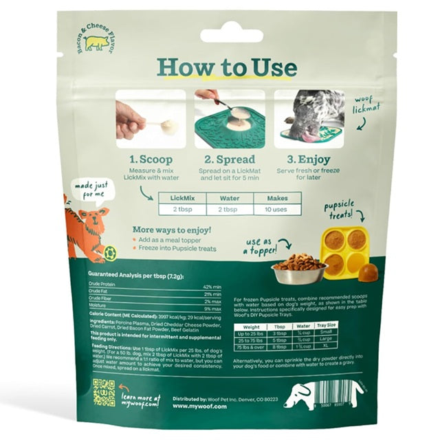 LickMat LickMix Bacon & Cheese Flavor DIY Lickable Mat Spread 5.5-oz