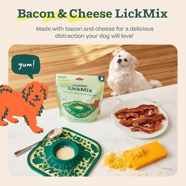 LickMat LickMix Bacon & Cheese Flavor DIY Lickable Mat Spread 5.5-oz