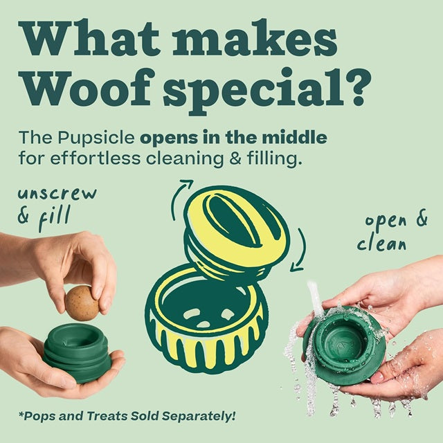 Pupsicle Original Treat Dispensing Dog Toy, Lavender