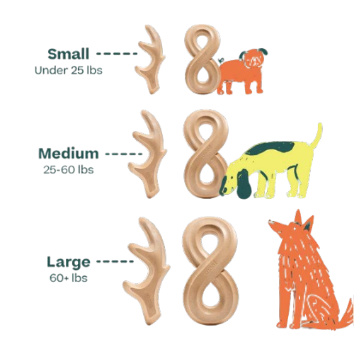 Woof HonestChew Infinity Bone Dog Toy