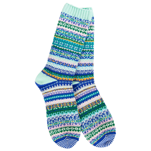 World's Softest Women's Weekend Nordic Crew Sock, Mint