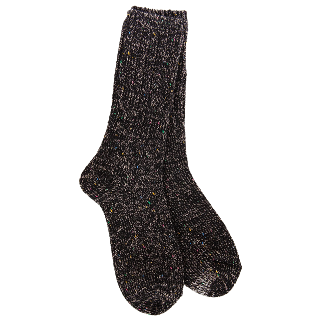World's Softest Women's Weekend Ragg Crew Sock, Moonlit