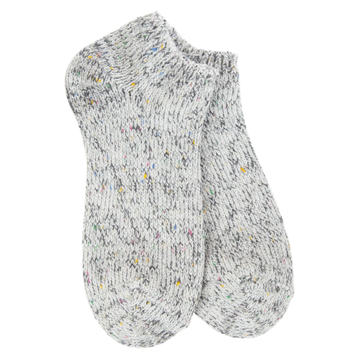 World's Softest Women's Weekend Ragg Low Cut Sock, Rocky Confetti