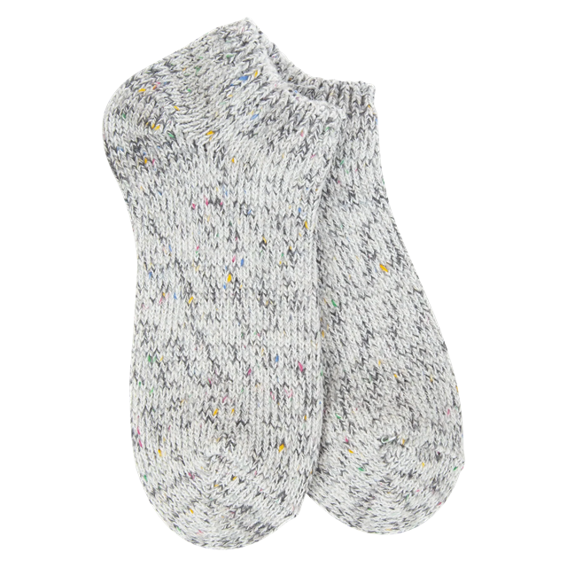 World's Softest Women's Weekend Ragg Low Cut Sock, Rocky Confetti