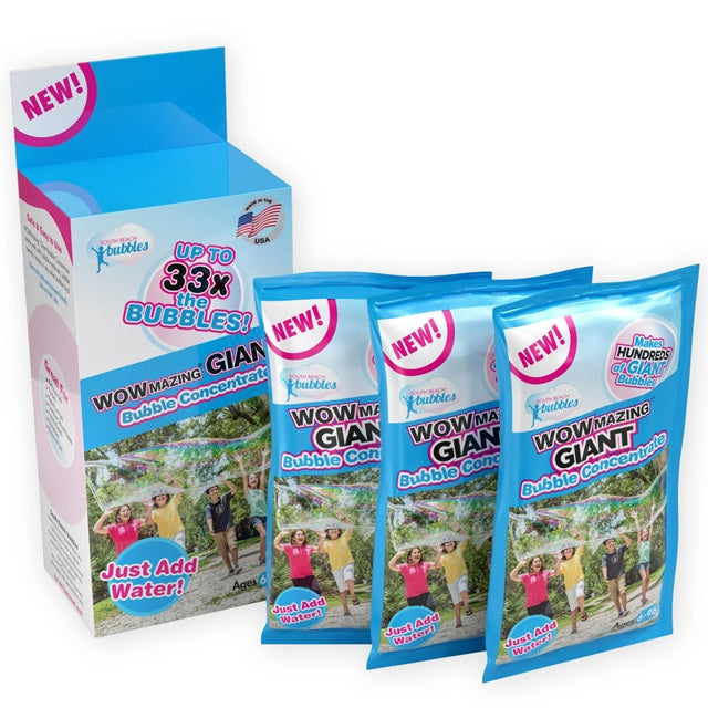 WOWmazing Giant Bubble Concentrate Refill (3-pack)