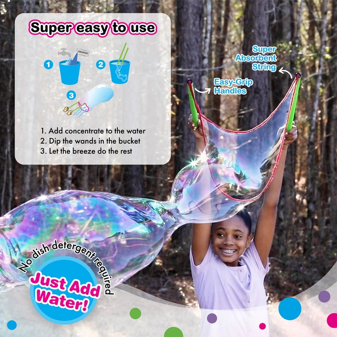 WOWmazing Grab-n-Go Giant Bubble Kit