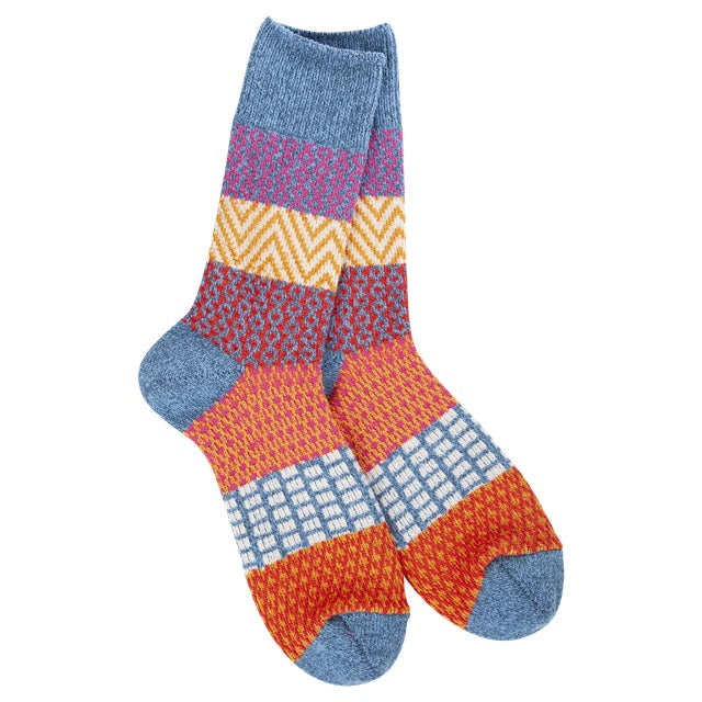 World's Softest Women's Weekend Gallery Crew Sock, Denim