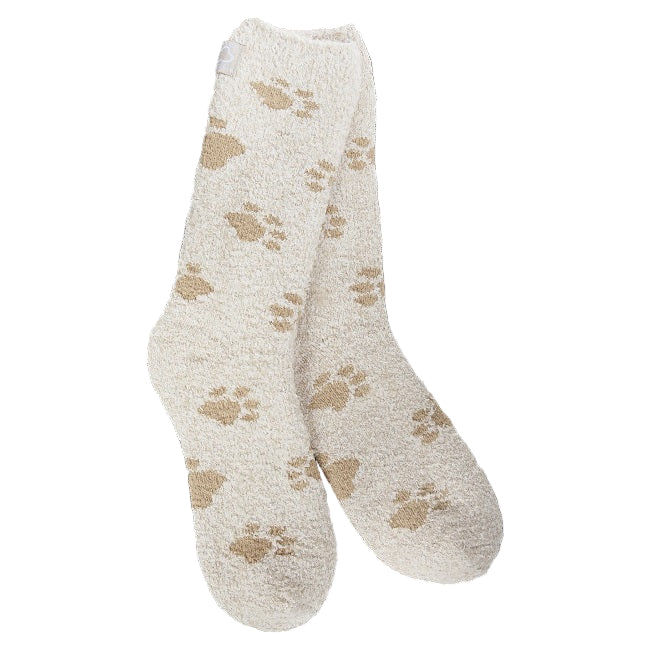 World's Softest Women's Cozy Crew Sock, Paw