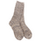 World's Softest Women's Weekend Ragg Crew Sock, Nutty