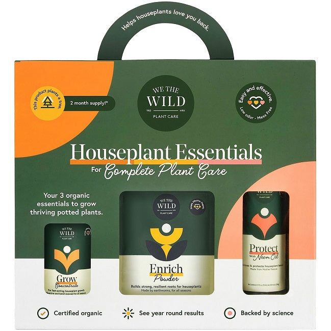 We the Wild - Essential Houseplant Care Kit