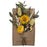 Yellow Strawflower Happy Mini Dried Floral Bouquet