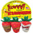 Yeowww! Cat Strawberry 3-Pack Catnip Toy