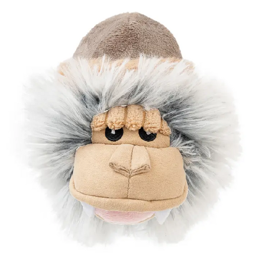 Tall Tails 2-in-1 Yeti Head with Hat Fetch Ball Dog Toy