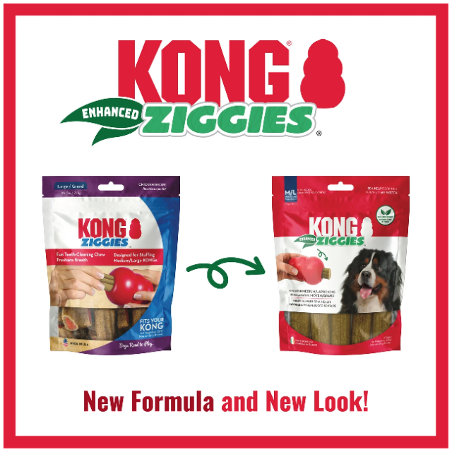 KONG Ziggies Dog Treat 8 oz