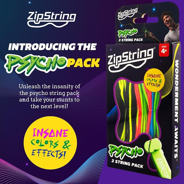 ZipString Psycho 3-String Pack