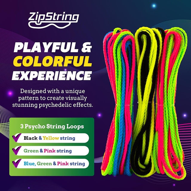 ZipString Psycho 3-String Pack