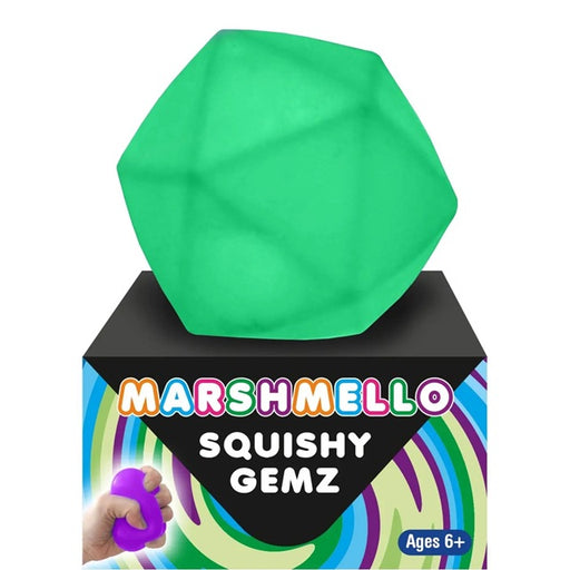 Zorbitz Marshmello Squishy Gemz, Assorted Colors