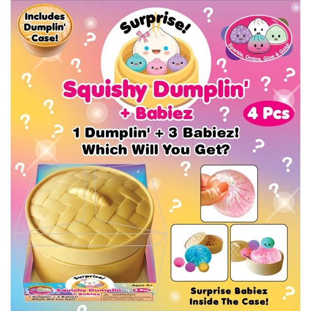 Zorbitz Suprise! 4 Piece Squishy Dumplin' + Babiez
