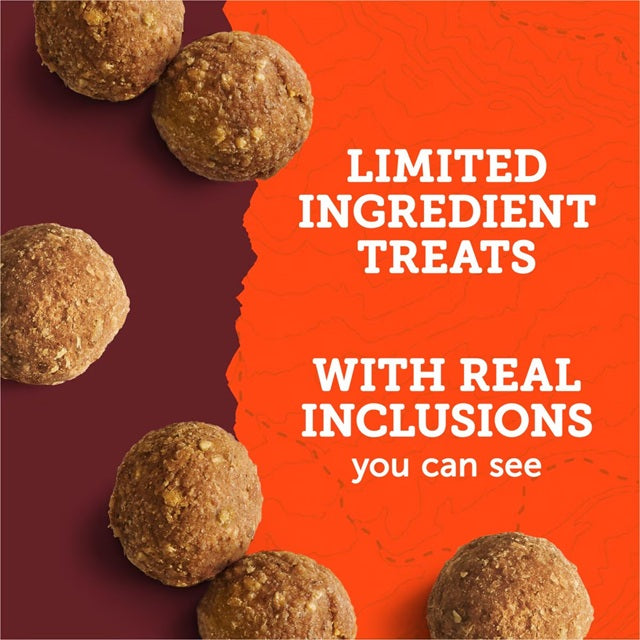 Zuke's Adventure Bites Peanut Butter & Oats Recipe Soft & Chewy Dog Treats 6 oz.