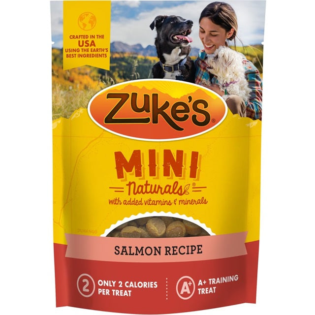 Zuke's Mini Naturals Salmon Recipe Dog Treats 6 oz.