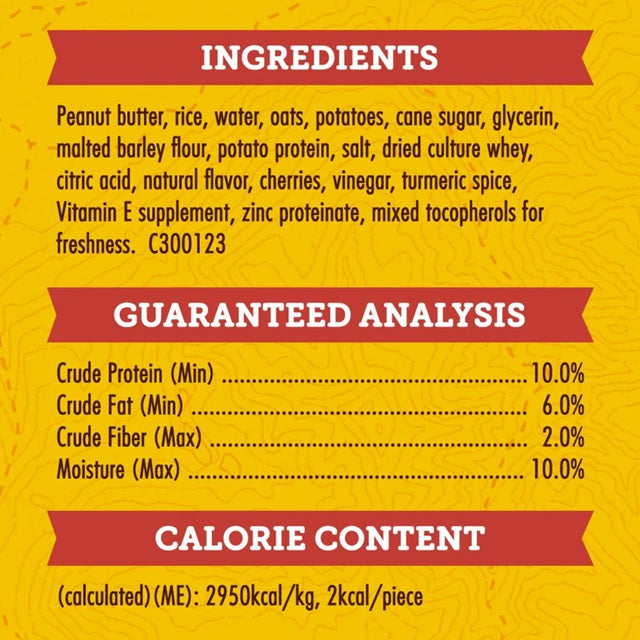 Zuke's Mini Naturals Peanut Butter & Oats Recipe Dog Treats 6 oz.