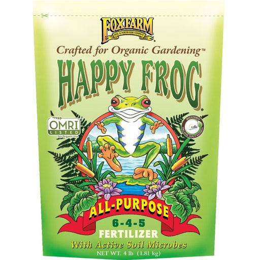 FoxFarm Happy Frog All Purpose Organic Fertilizer, 4 Lbs.