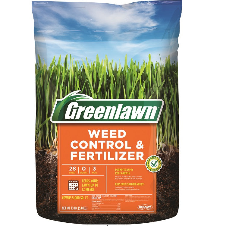 Greenlawn Fertilizer with Broadleaf Weed Control