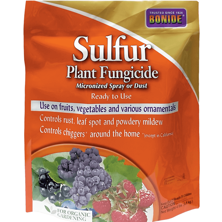 Sulfur, Plant Fungicide, 4 lb. - Bonide