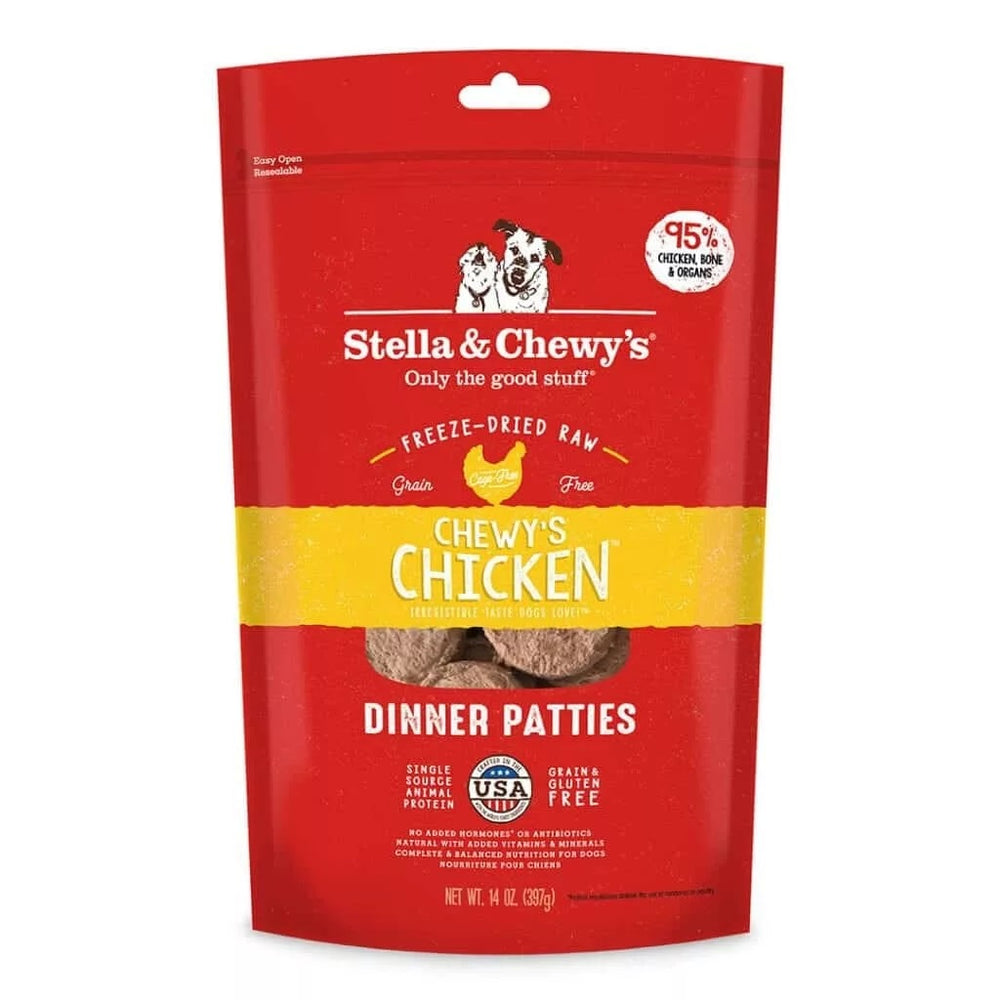 Stella & Chewy's Chewy’s Chicken Freeze-Dried Raw Dinner Patties Dog Food